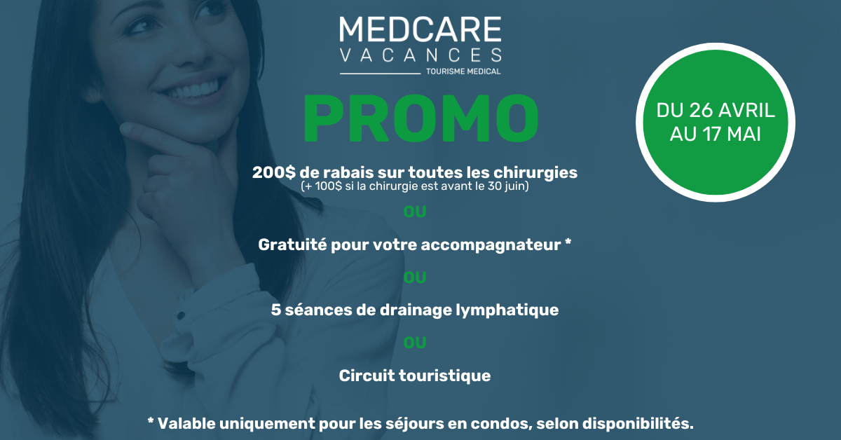 bannière promo MedCare Vacances